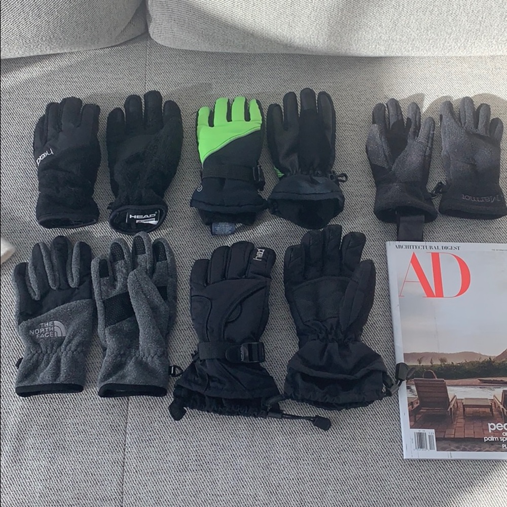 *SORRY SOLD* Youth Winter Gloves: Bundle of FIVE